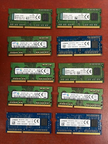 Lot ddr3 ddr3l 4gb - of,